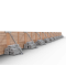 Wooden fence posts | with adjustable angles